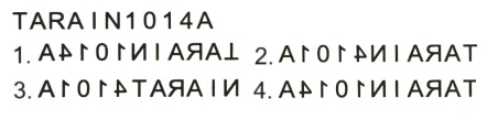 Mirror Images mcq question image