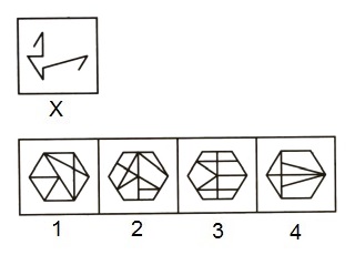 Spotting Out The Embedded Figure mcq question image