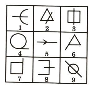 Grouping of Identical Figures mcq question image