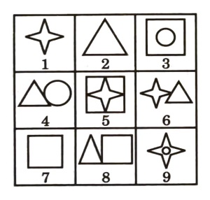 Grouping of Identical Figures mcq question image