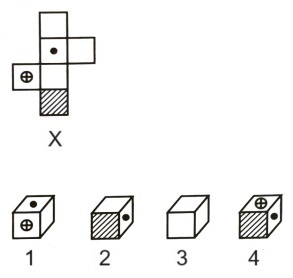 Cubes and Dice mcq question image