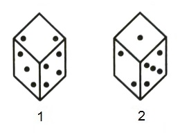 Cubes and Dice mcq question image
